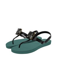 Uzurii SELENA DIAMOND  - Sandales tongs - forest green