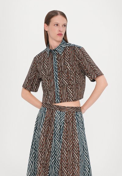 Diane von Furstenberg AMY - Button-down blouse - brown