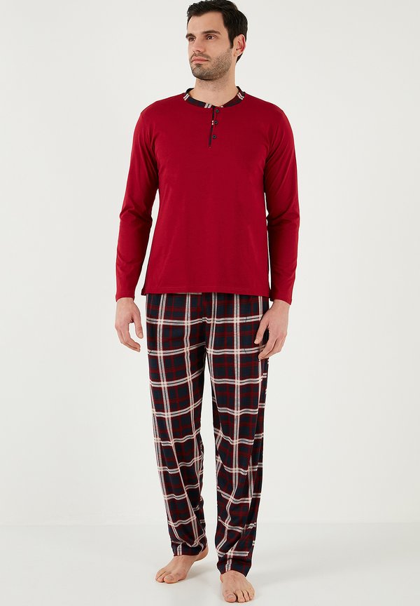 REGULAR FIT - Nachtwäsche Set - bordeaux