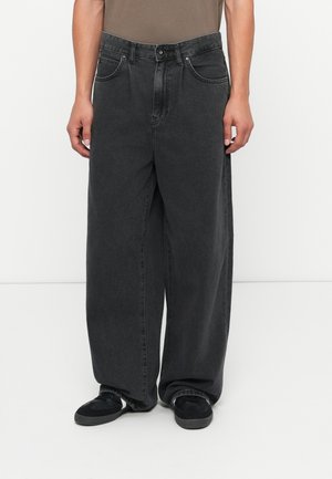 ONSCARL BALLOON - Blugi largi - washed black