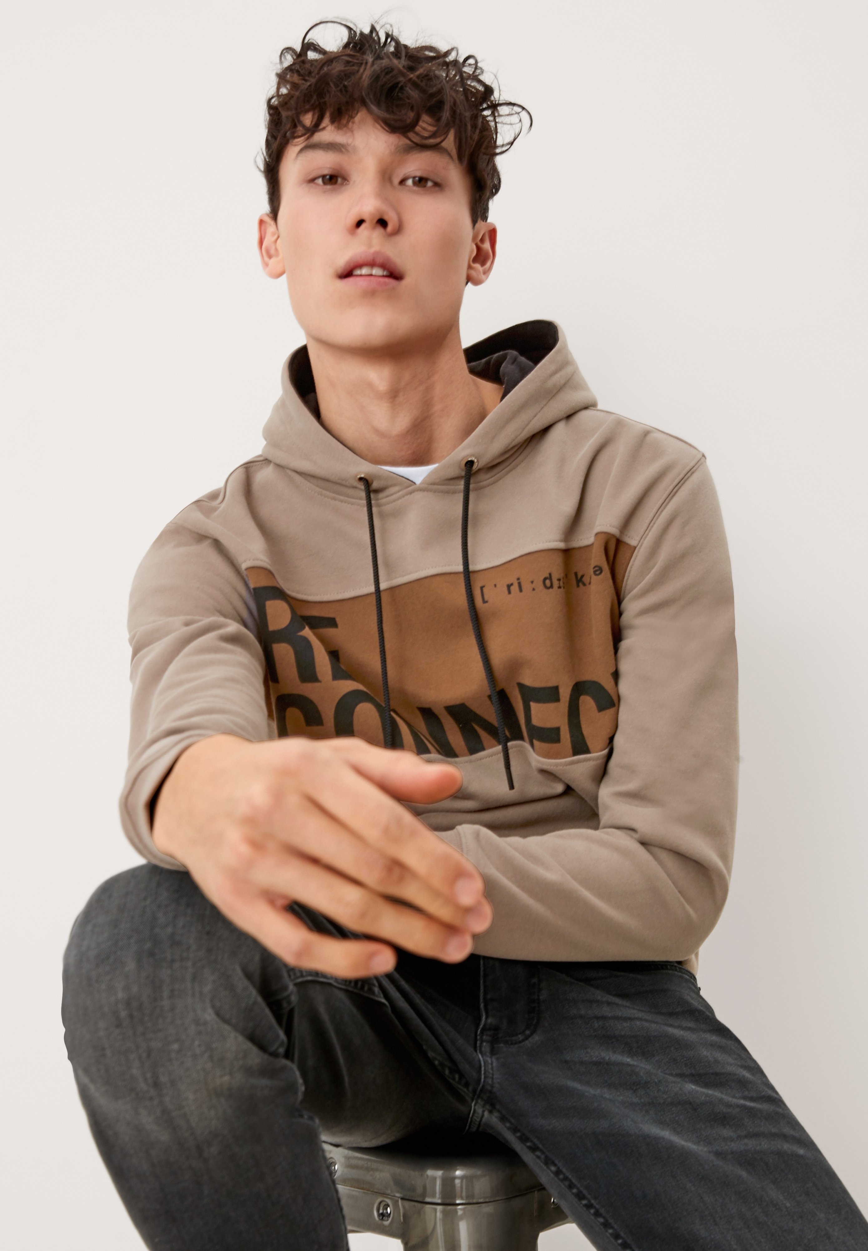 kuscheliger kapuzenpullover