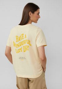 s.Oliver - Print T-shirt - helles zitrone Thumbnail Image 1
