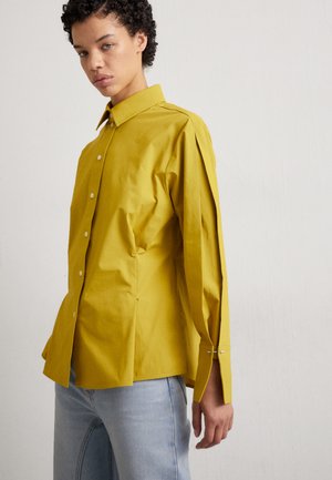 Victoria Beckham PLEAT DETAIL - Overhemdblouse - yellow ochre