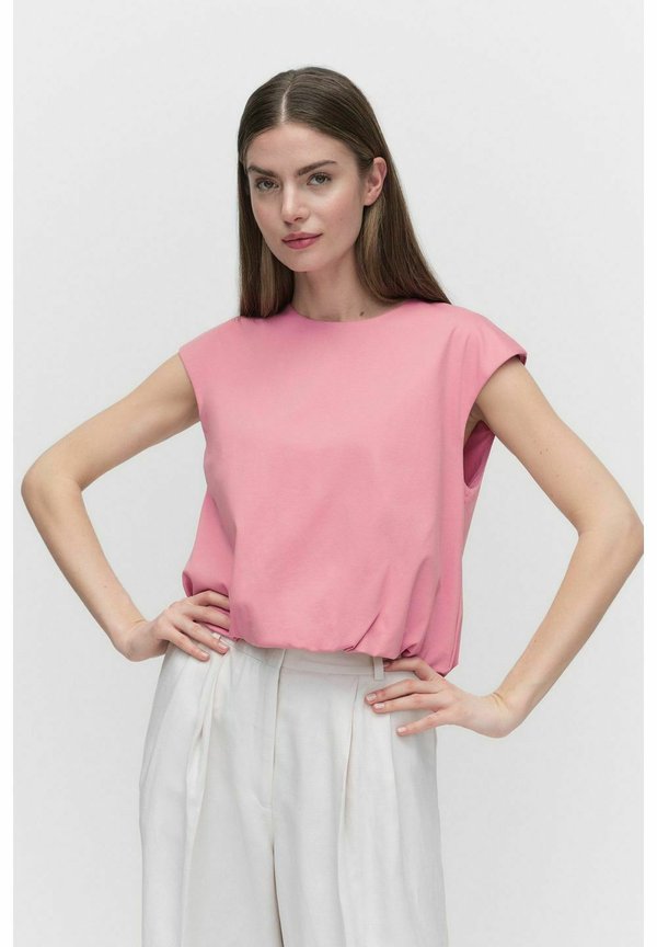 LUCEE SHORT SLEEVE BLOUSE - T-Shirt basic