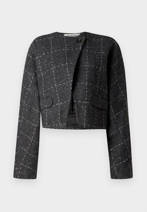 ZOLA CHECK - Blejzer - grey melange
