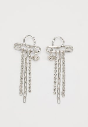 GINETTA EARRINGS - Earrings - silver-coloured