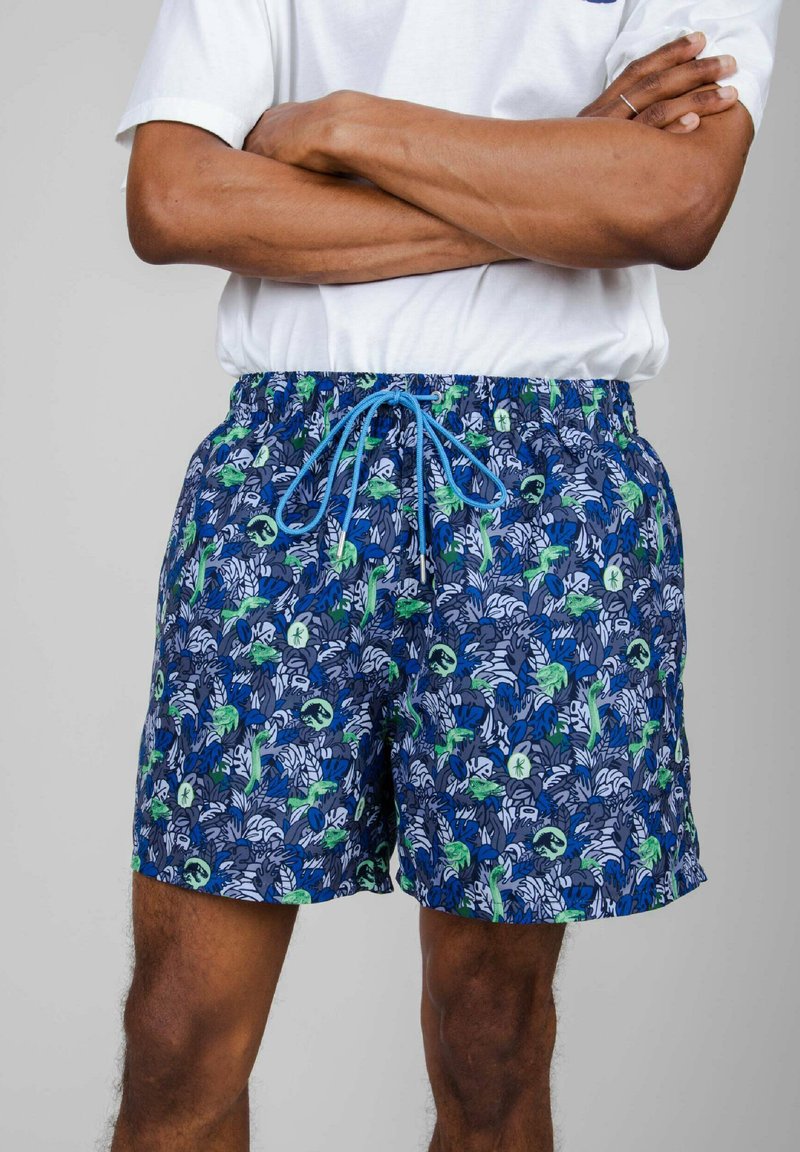 Brava Fabrics JURASSIC PARK ISLA NUBLAR Swimming shorts blue