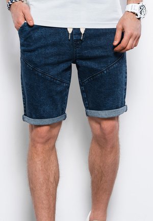 Ombre Short en jean - blue