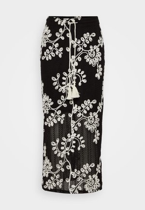 Vero Moda Tall, VMCLARA SKIRT - Pencil φούστα - black/white