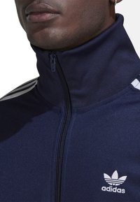 adidas Originals Tröja med dragkedja - dark blue