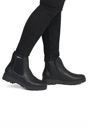 Rieker, RIEKER CHELSEA BOOTS 43072 - Bottines à plateau - black
