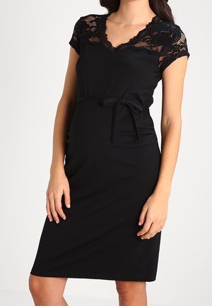 MAMALICIOUS Pouzdrové šaty - black