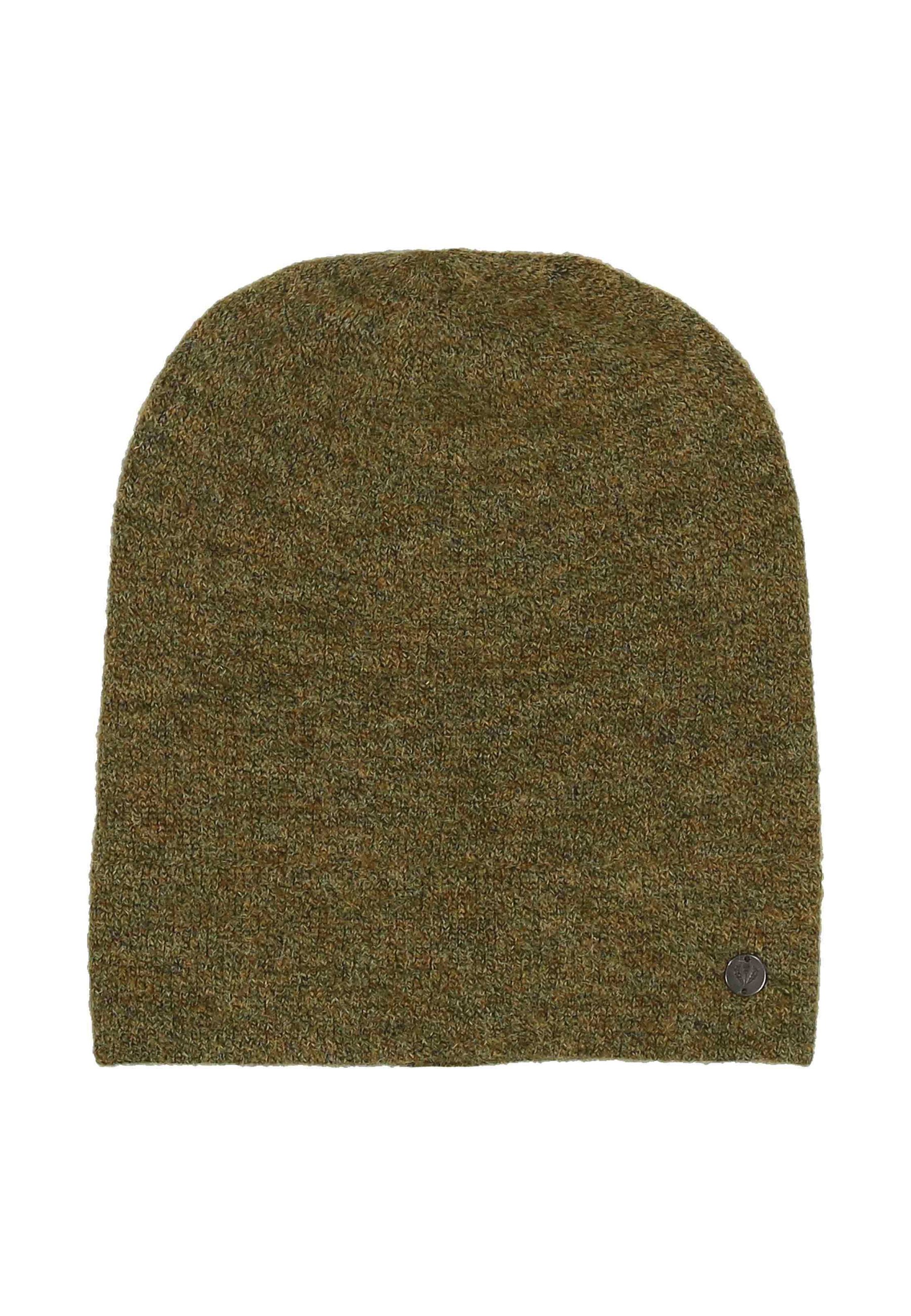 FRAAS BEANIE Pletena kapa safari green/zelena