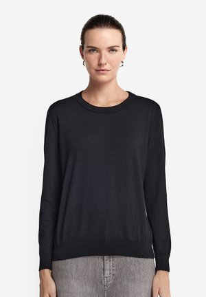 Falconeri ROUND NECK - Maglione - schwarz