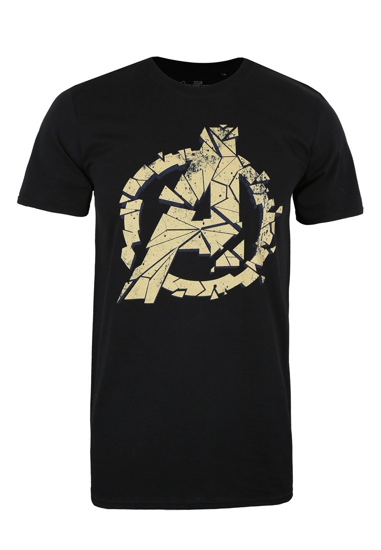 Marvel T-shirt print zwart