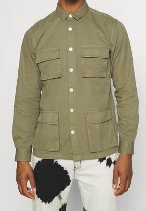 Hemd - mottled olive