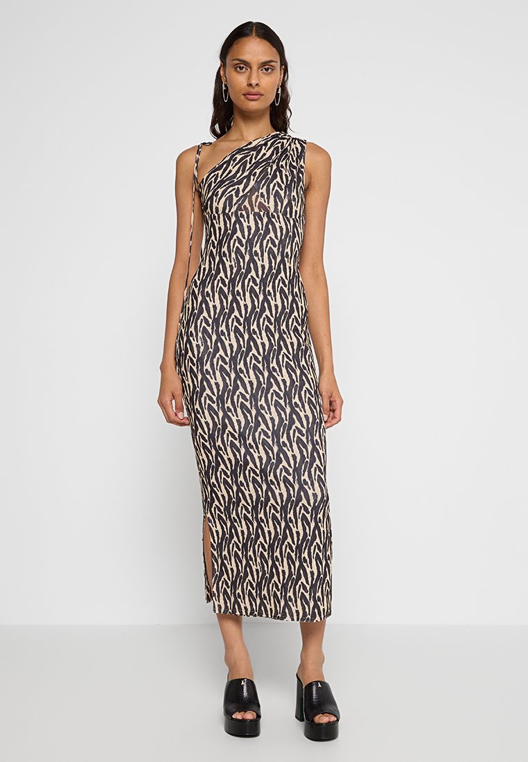 Nanushka Maxi-jurk antraciet