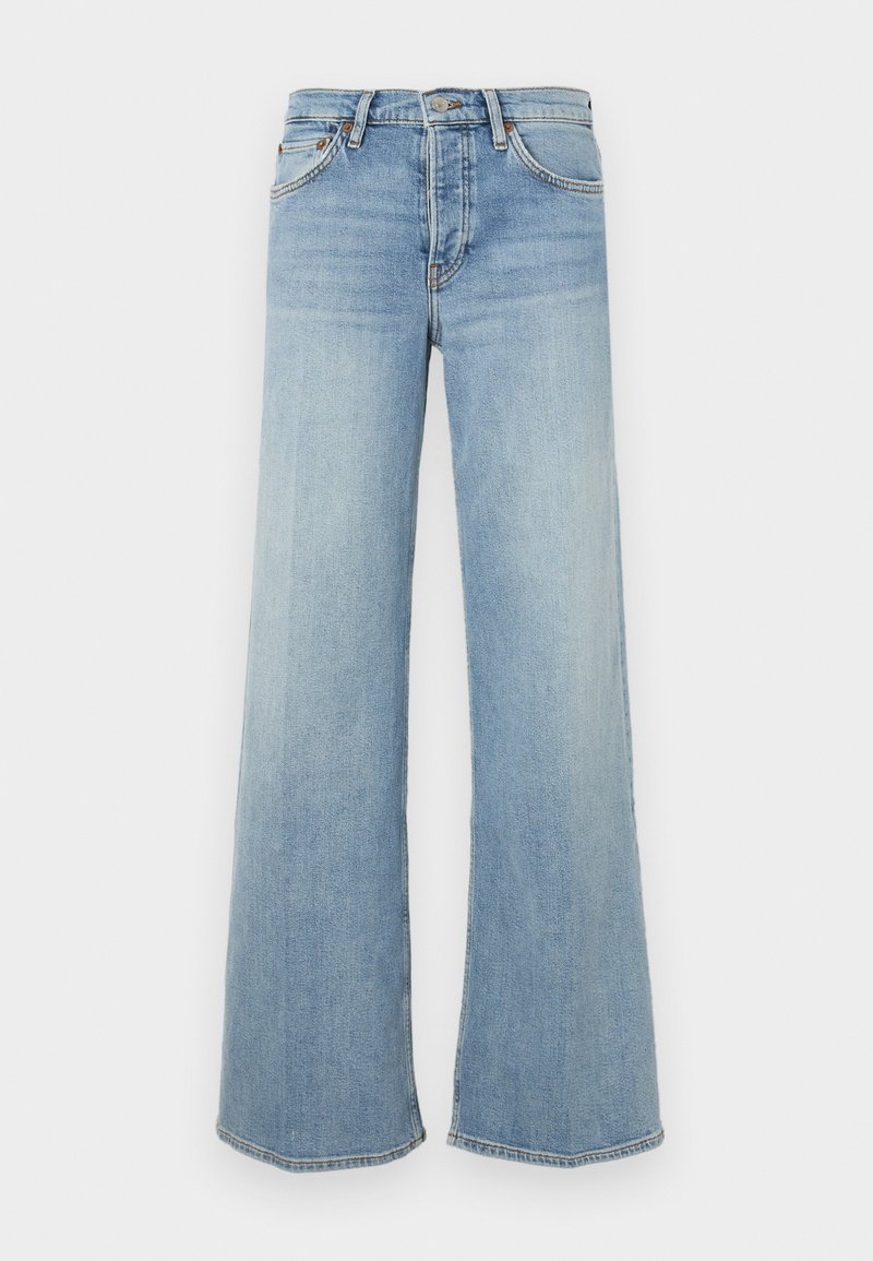 RE/DONE Wijde jeans blauw