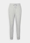 RIVAL FLEECE - Tracksuit bottoms - mod gray light heather/white