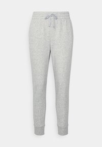 RIVAL FLEECE - Pantalon de survêtement - mod gray light heather/white
