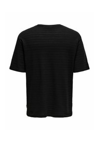 Only & Sons ONSGIVO CREW - Apdrukāts T-krekls - black