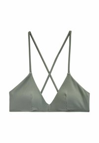 Zgornji del kopalk - khaki green rib