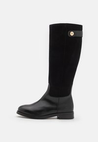 STUD LONG BOOT - Høje støvler/ Støvler - black