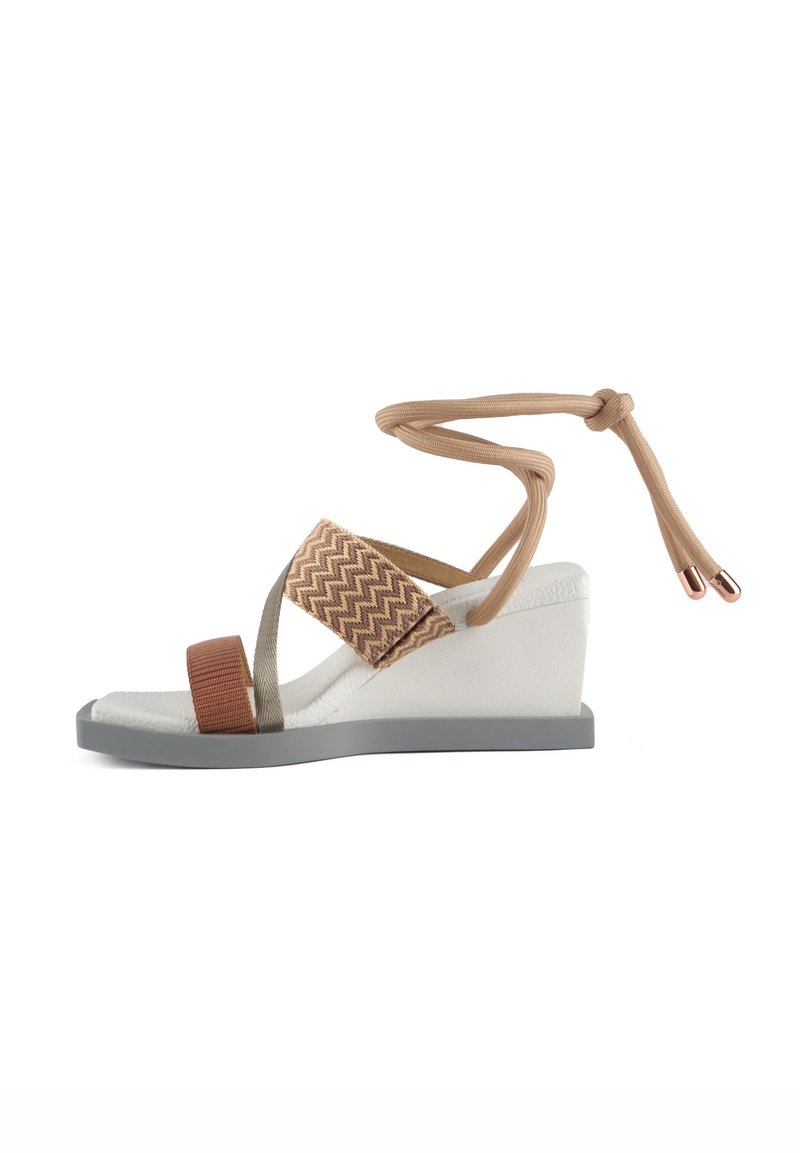 United Nude Sandalen met hoge hak beige