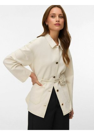 VMSAZZY - Giacca di jeans - ecru