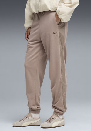 HIGH-WAIST-JOGGING - Jogginghose - sandstone