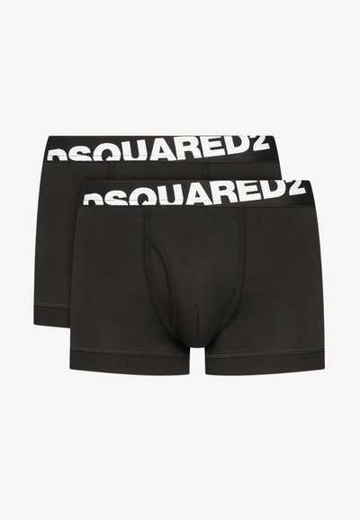 Dsquared2 SET DUE - Boxer aderenti - nero