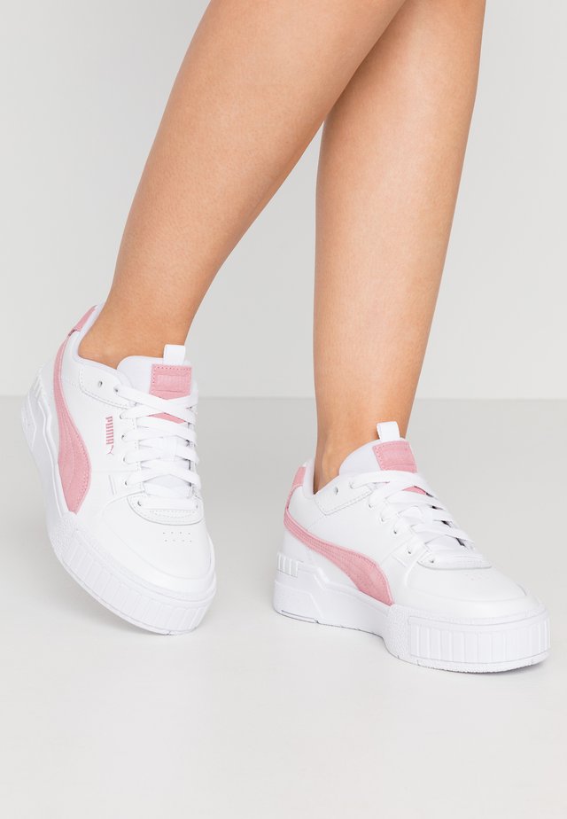 CALI SPORT SD - Baskets basses - white/foxglove