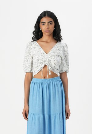 VMVIOLA ROUCHING  - Palaidinė - bright white