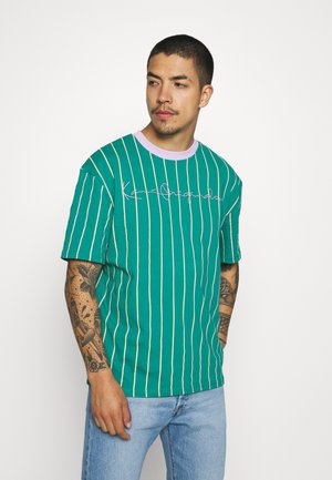 ORIGINALS PINSTRIPE TEE UNISEX - Print T-shirt - green