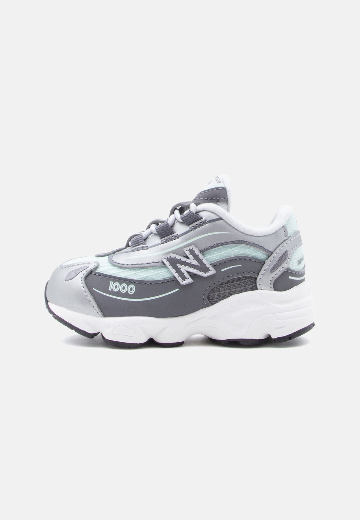 New Balance M1000 UNISEX - Baby shoes - cosmic jade/metallic silver-coloured