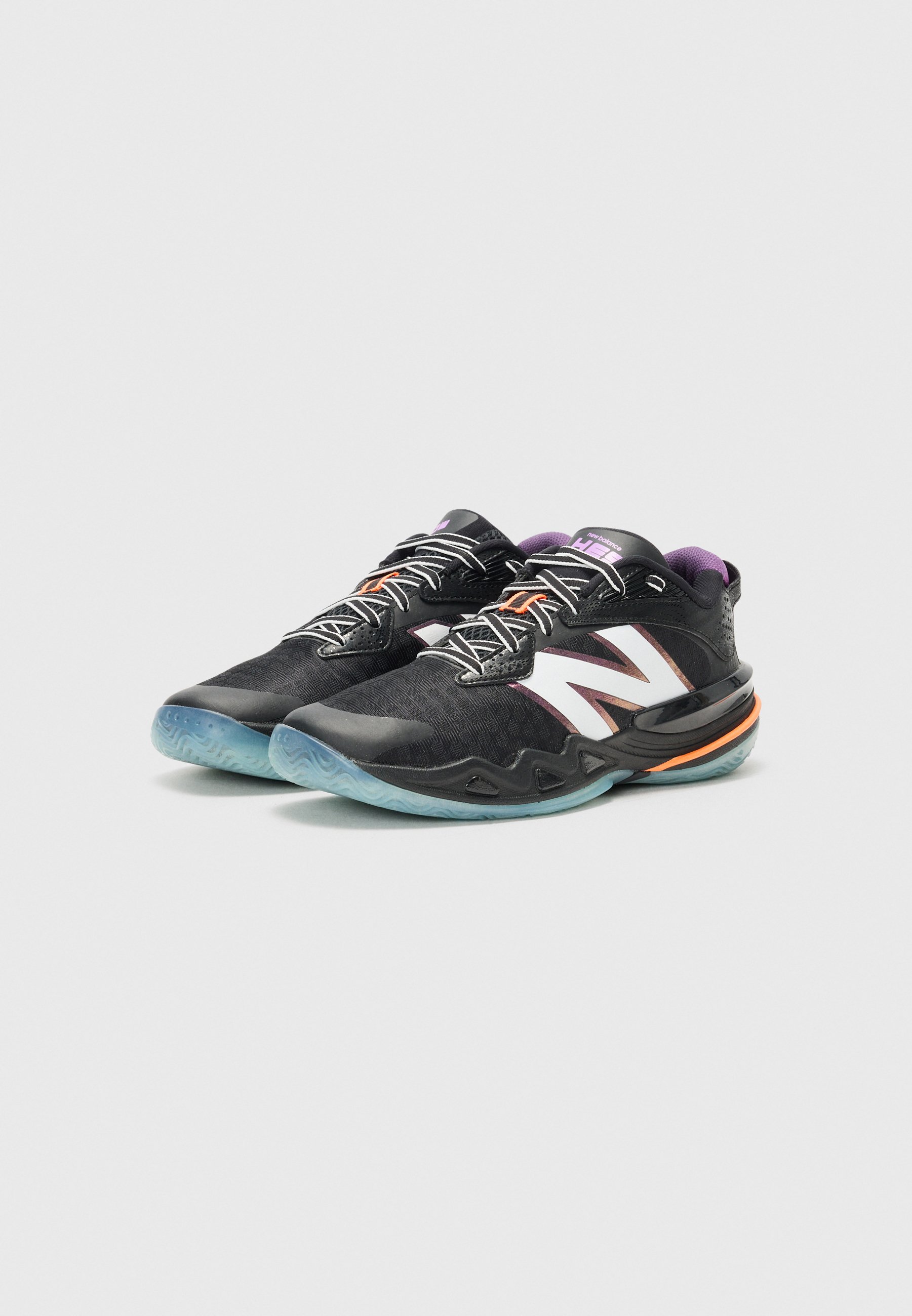 New Balance HESI LOW V2 - Basketballschuh - black/schwarz - Zalando.ch