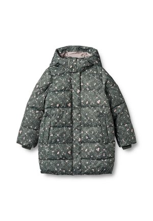 YRSA - Talvemantel - forest lake checked flowers