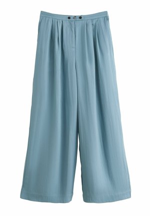 TALL FIT - SUPERWIDE PLEATED  - Nadrágok - slate grey