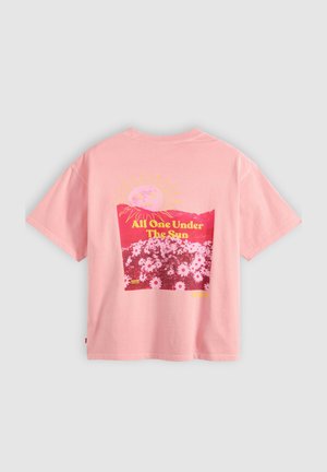 Levi's®, LSE_GRPH SHORT STACK TEE LSE_STARDUST FR - T-shirts print - feel good in levi's - pinks