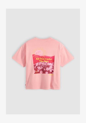 Levi's®, LSE_GRPH SHORT STACK TEE LSE_STARDUST FR - T-shirts print - feel good in levi's - pinks