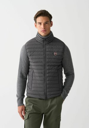 LIGHT DOWN WITH DRAWSTRING - Weste - grey