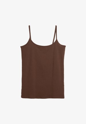 Next THIN STRAP - Débardeur - chocolate brown