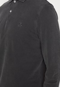 Marc O'Polo LONG SLEEVE BUTTON PLACKET - Polo - phantom fear
