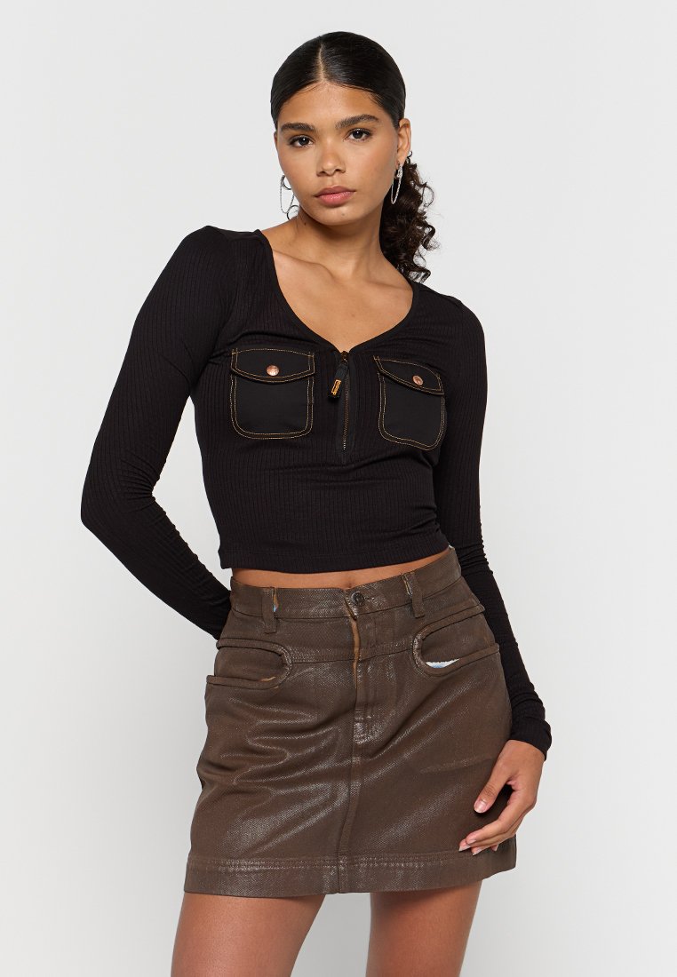 Diesel Longsleeve zwart Diesel Longsleeve zwart