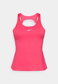 TANK ELASTIKA - Top - rush pink/white