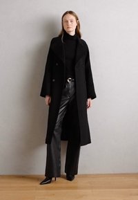 Anna Field LEATHER - Riem - black/gold-coloured