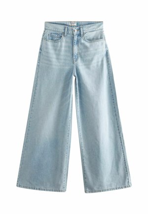 PALAZZO - Alt laienevad teksad - bleach wash
