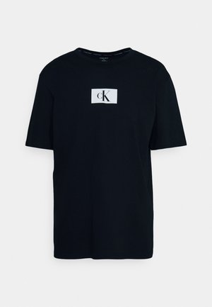 Calvin Klein Underwear CREW NECK GRAPHIC - Gornji dio pidžame - black
