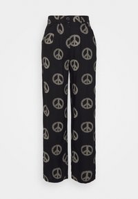 PEACEFUL PANT - Broek - black/multi