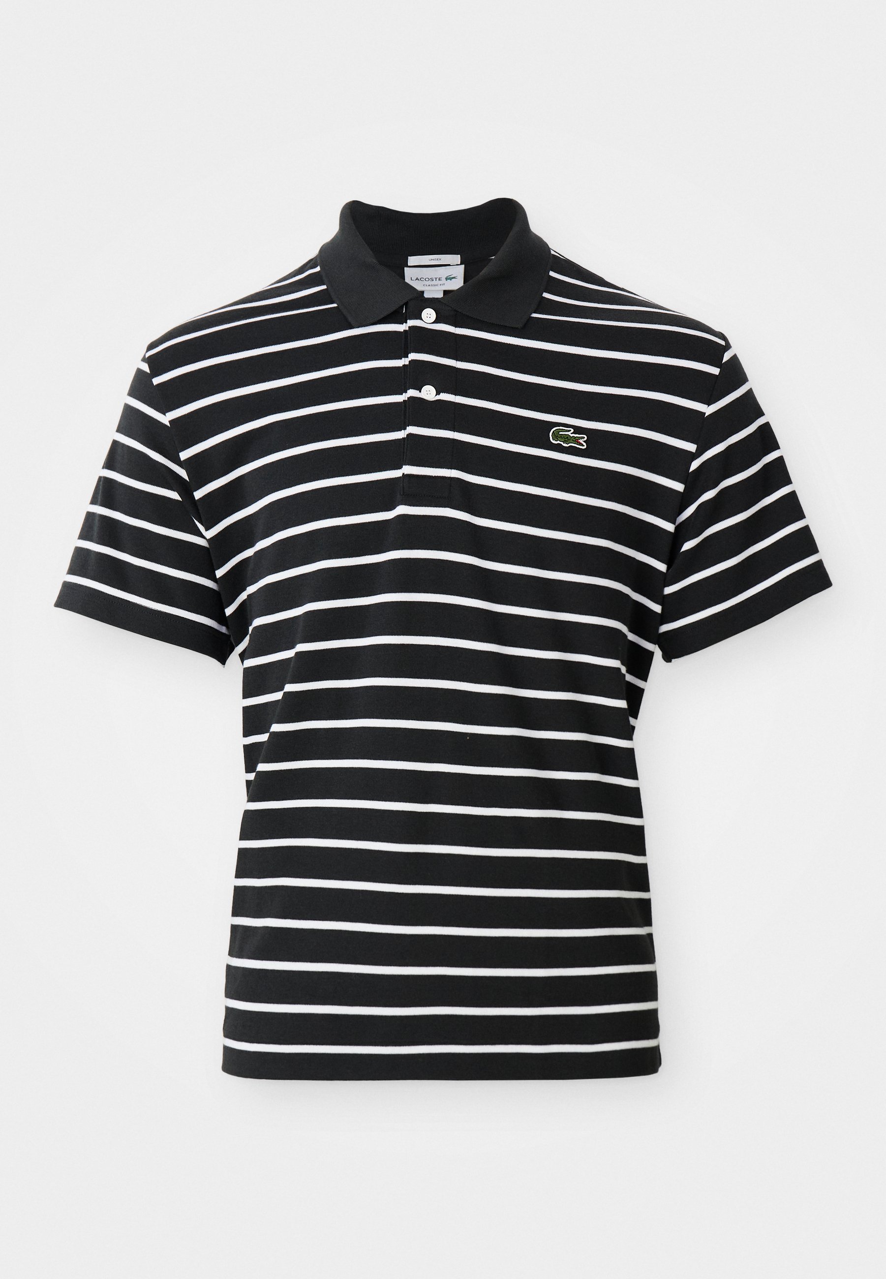 Lacoste UNISEX - Polo shirt - black/white/black - Zalando.co.uk